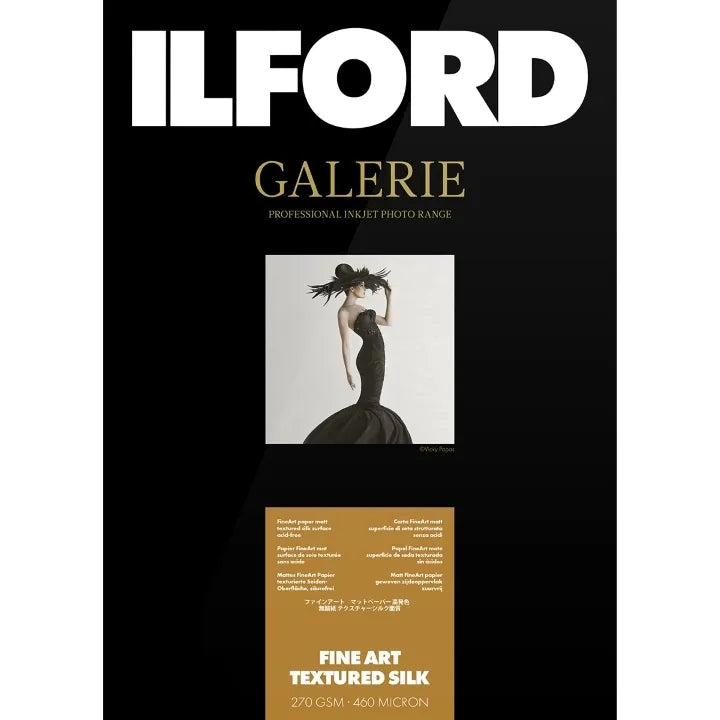 Ilford Galerie Fine Art Texture Silk 270GSM A3+ - 25 Sheets