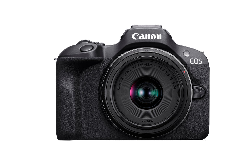Canon EOS R100 Mirrorless Camera with RF-S 18-45mm IS STM Lens