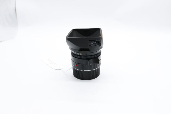 Leica M 28mm f/2.8 Elmarit Lens with Hood 3586002 (Second Hand)
