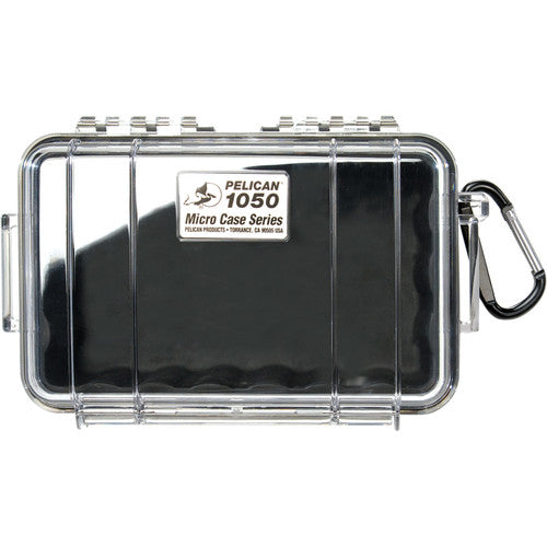 Pelican 1050 Micro Clear/ Black Case
