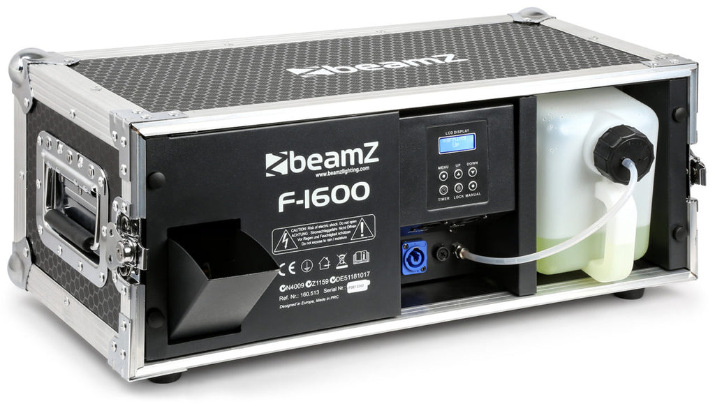 Beamz F1600 Pro Faze Machine in Flight Case