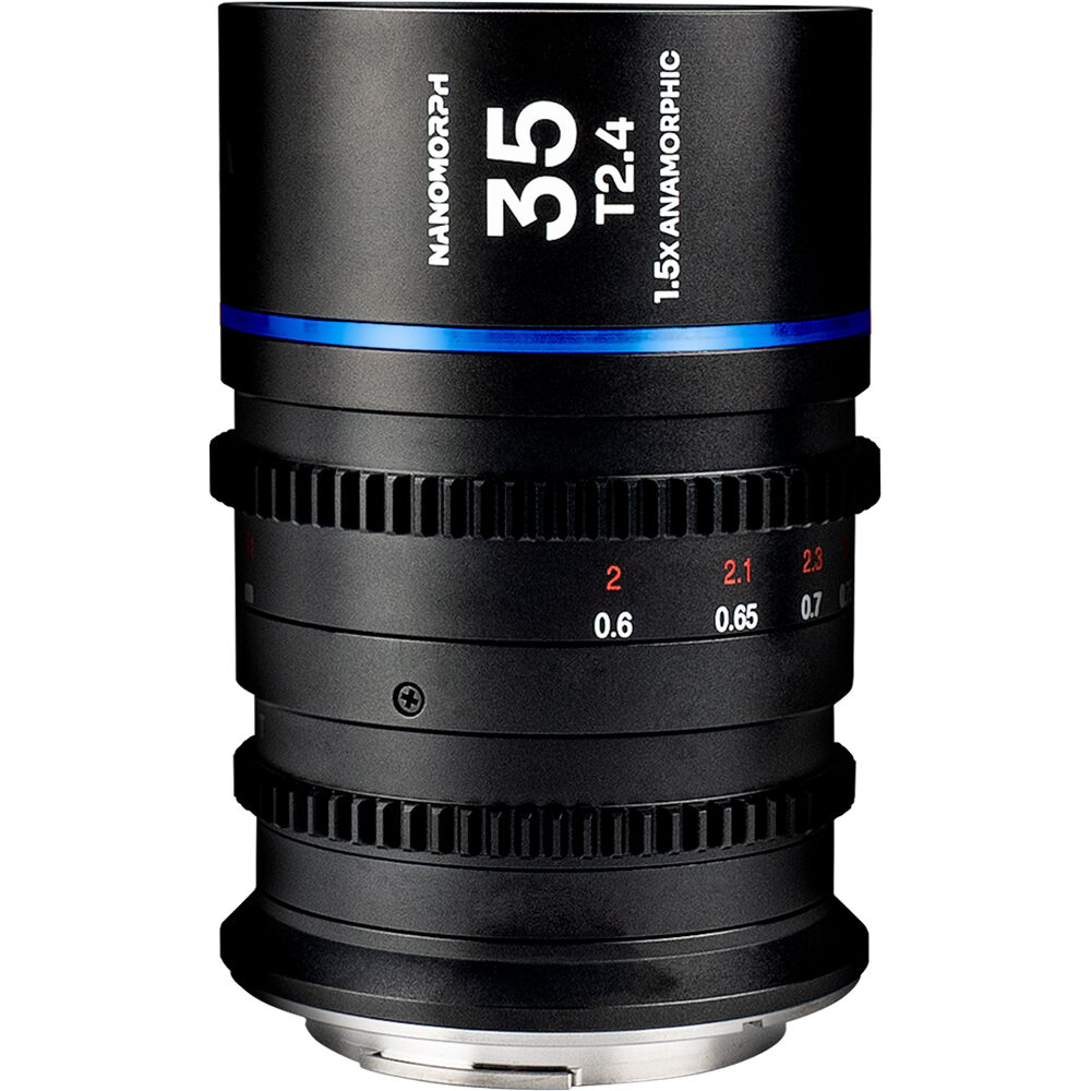 Laowa Nanomorph 35mm T2.4 1.5x S35 Anamorphic Lens (FUJIFILM X, Blue Flare)