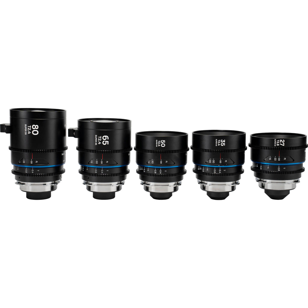 Laowa Nanomorph S35 Anamorphic Prime 5-Lens Kit (Nikon Z, Blue Flare)