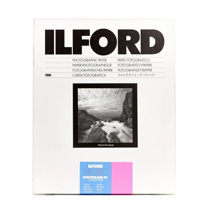 Ilford Multigrade RC Cooltone Glossy 5 x 7'' - 100 Sheets