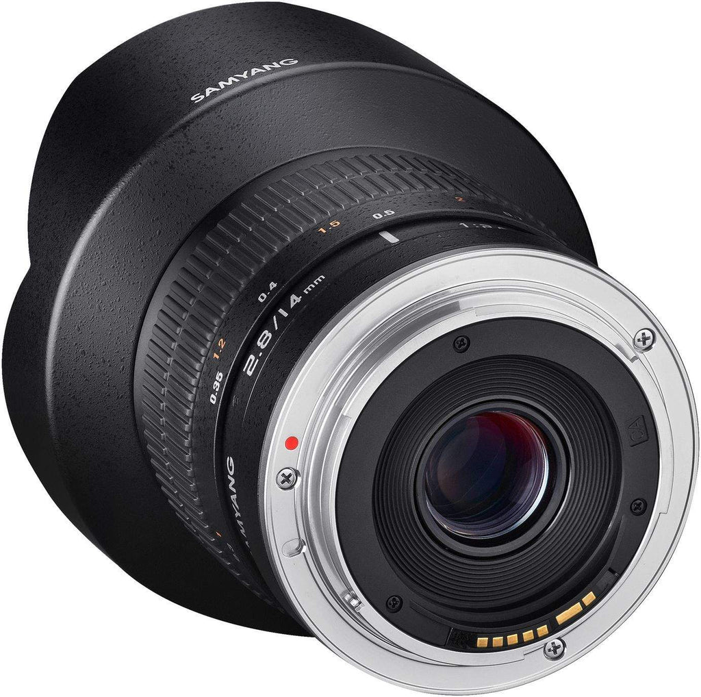 Samyang 14mm F2.8 UMC II Canon AE EF Full Frame Camera Lens