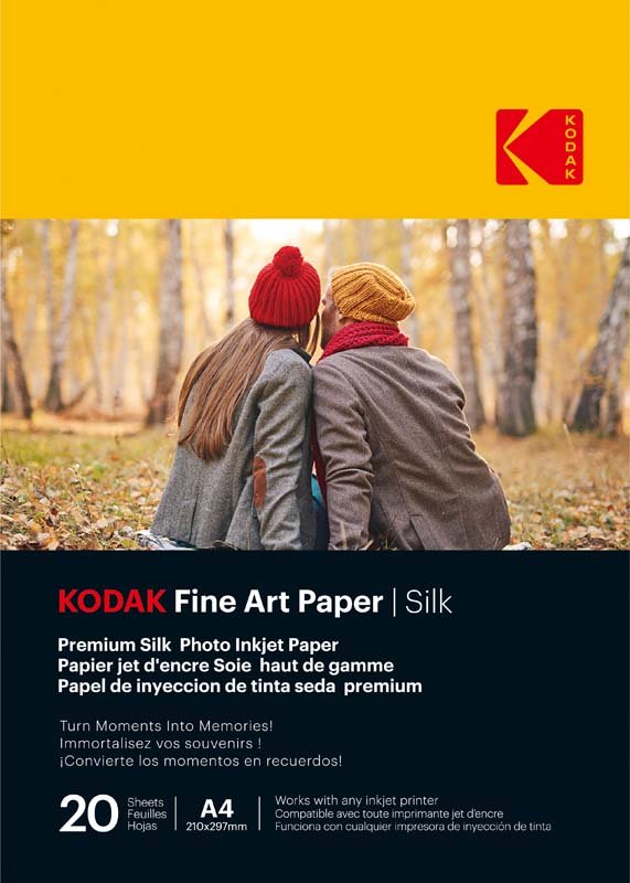 Kodak A4 Fine Art Premium Silk 260GSM - 20 Sheets