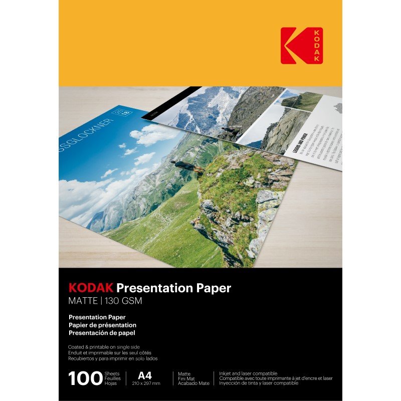 Kodak Presentation Paper Matte 130GSM - 100 Sheets