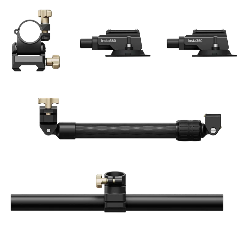 Insta360 Dual Suction Cup Car Mount for X3/One RS/Go 3/Go 2/ X2