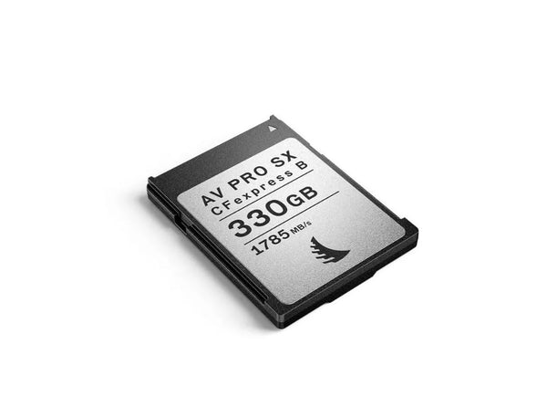 Angelbird AV PRO CFexpress SX Type B 330GB 1480mbps Write/1785mbps Read Memory Card