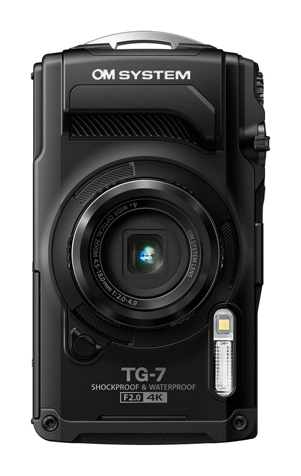 OM System Tough TG-7 Digital Camera (Black)