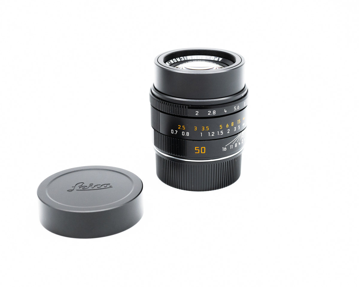 Pre-Owned Leica APO-Summicron-M 50mm f/2 ASPH Lens Mint in Box