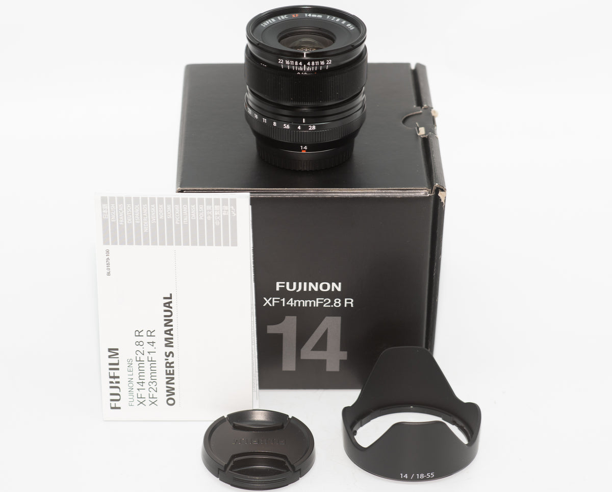 FUJIFILM XF 14mm Lens with Box Hood (Second Hand