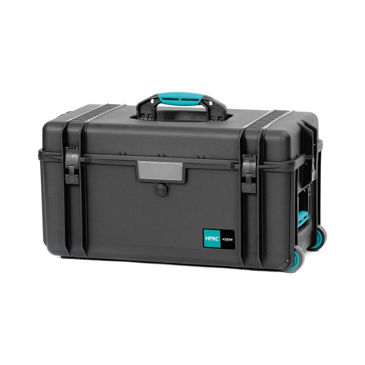 HPRC 4300W - Wheeled Hard Case with Cubed Foam (Black)