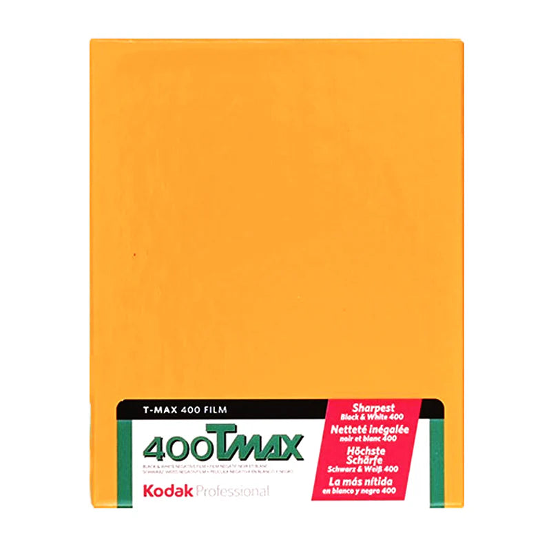 Kodak Professional T-Max 400  4 x 5'' Film - 10 Sheets