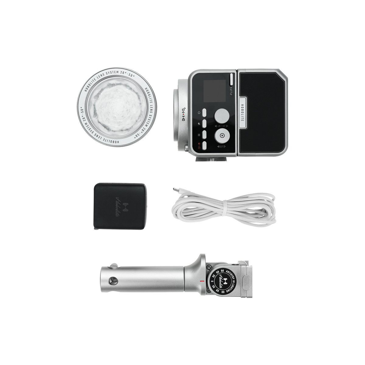 Hobolite Avant éclairage LED continu Bicolore pour la Photo, 100 W, Creator Kit AC (Secteur