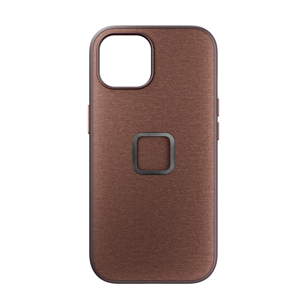Peak Design Mobile - Everyday Fabric Case - iPhone 15 (Redwood)
