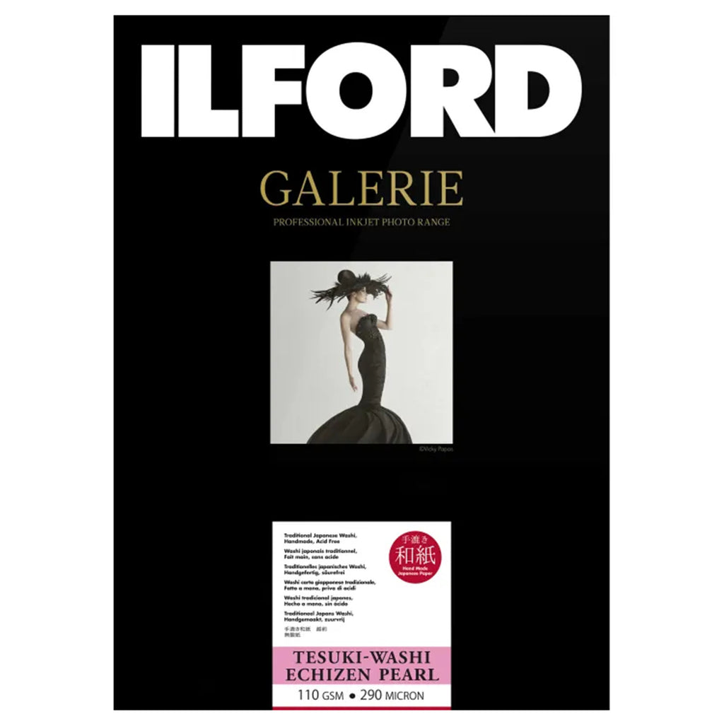 Ilford GALERIE Tesuki- Washi Echizen Pearl 280GSM A3+ - 10 Sheets