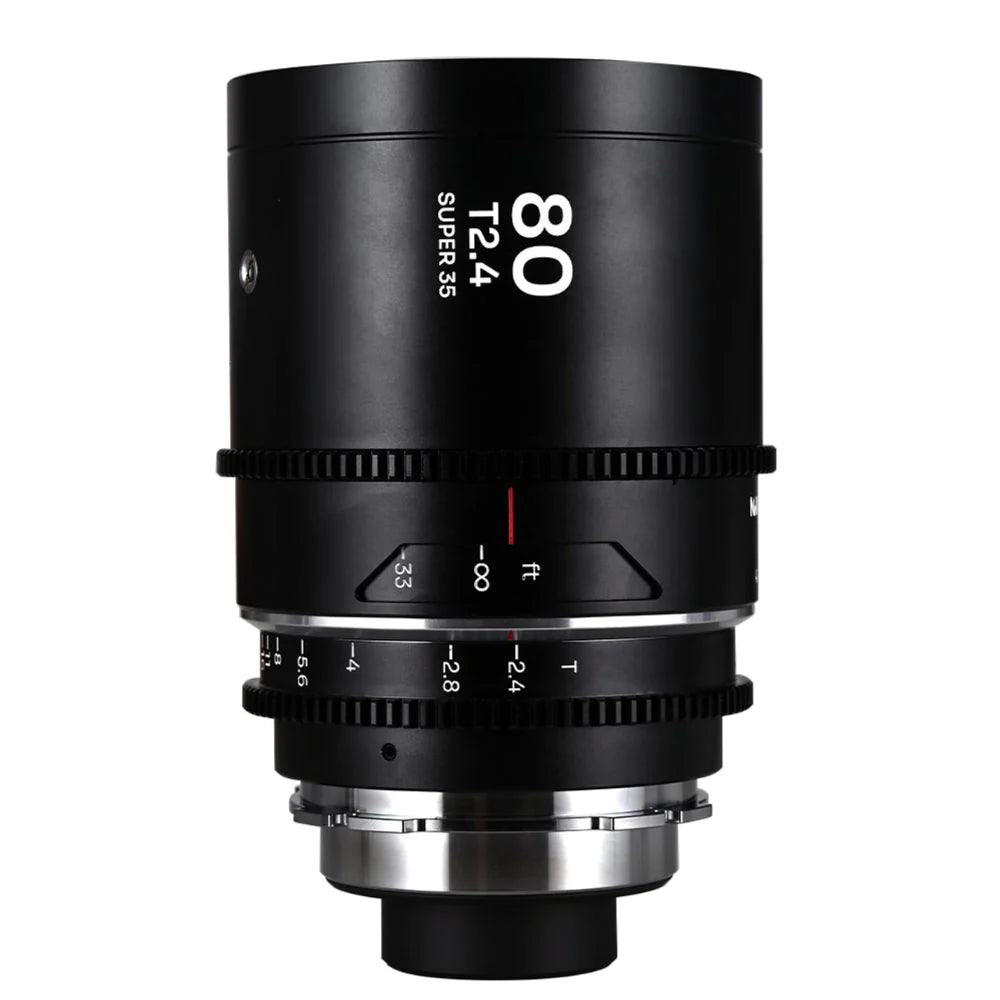 Laowa Nanomorph 80mm T2.4 1.5x S35 Anamorphic Lens (Sony E, Silver Flare)