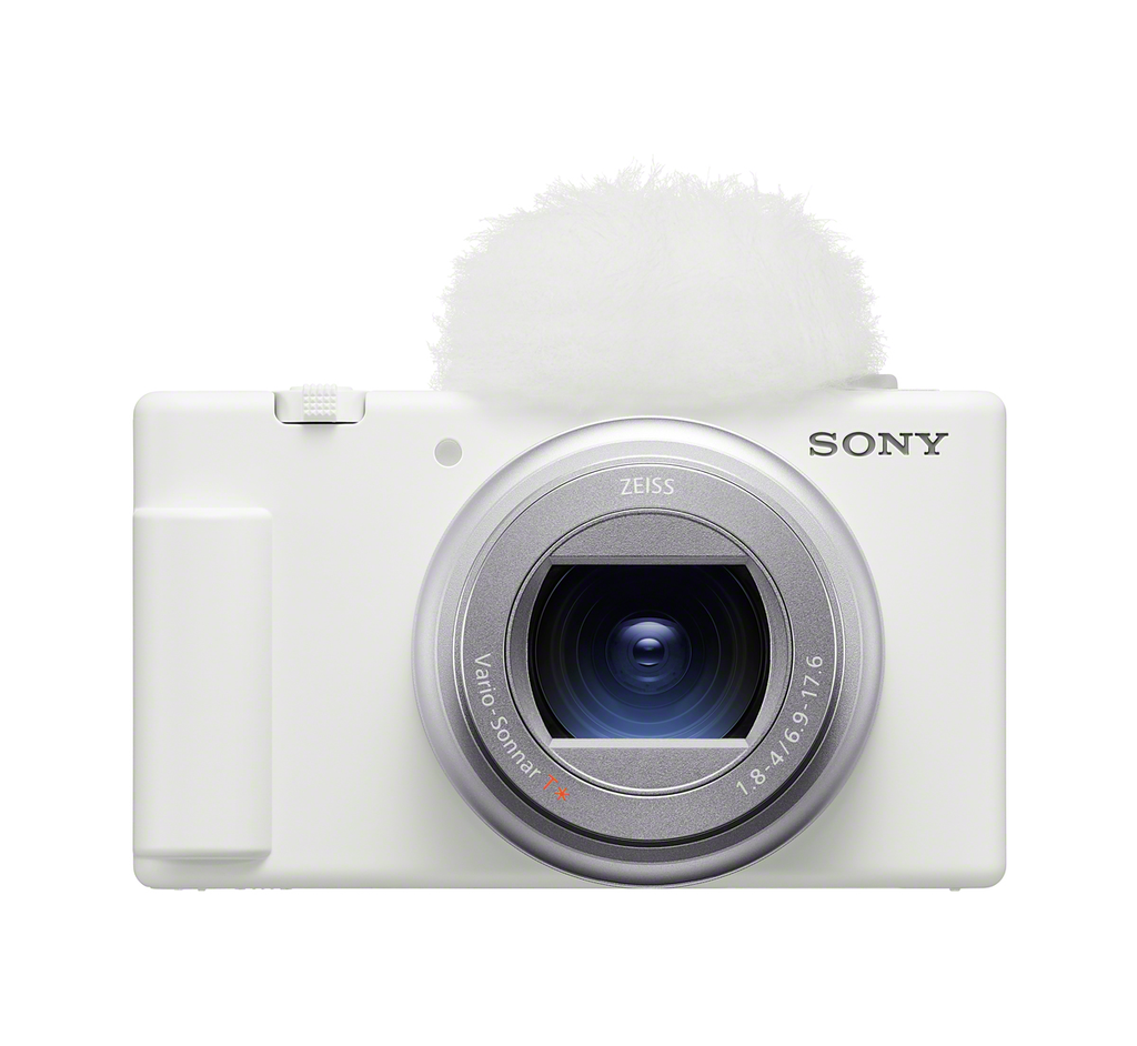 Sony ZV-1 II Digital Vlog Camera with 18-50mm Lens (White)
