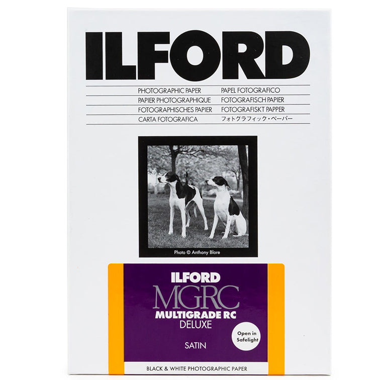 Ilford Multigrade Deluxe Satin 8 x 10'' - 250 Sheets