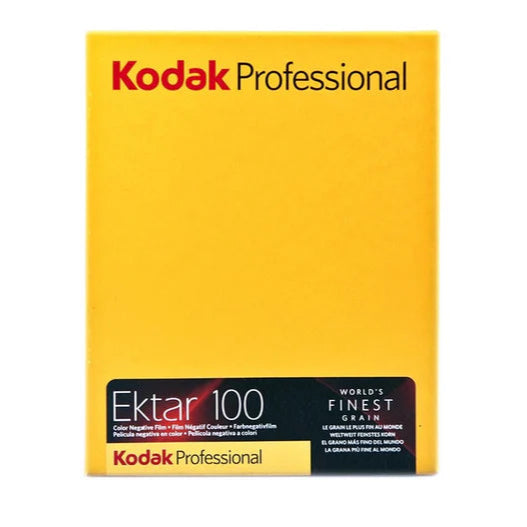 Kodak Ektar 100 4 x 5'' Film - 10 Sheets