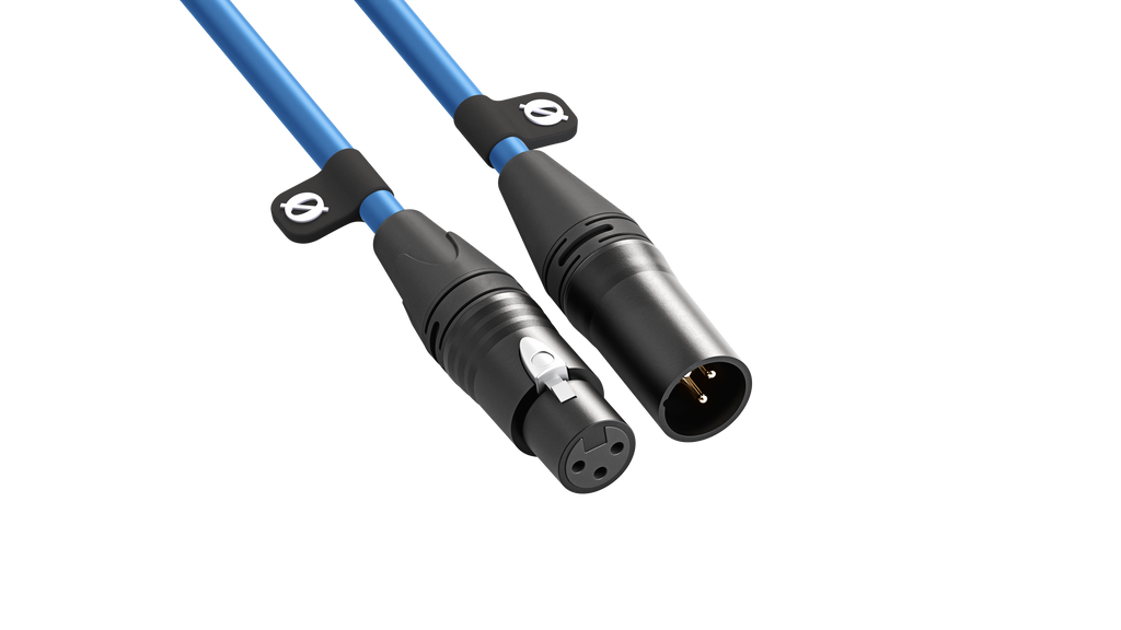 RODE XLR Male to XLR Female Cable (Blue, 3m)