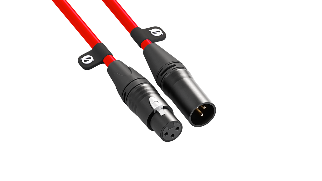 RODE XLR Male to XLR Female Cable (Red, 6m)