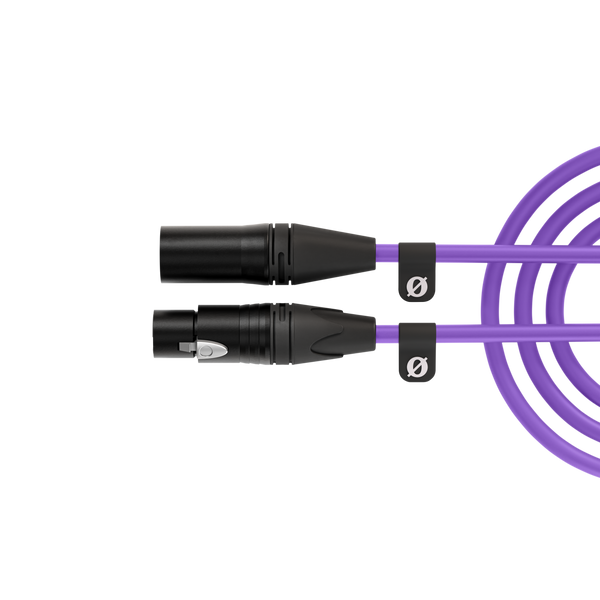 RODE XLR Male to XLR Female Cable (Purple, 3m)