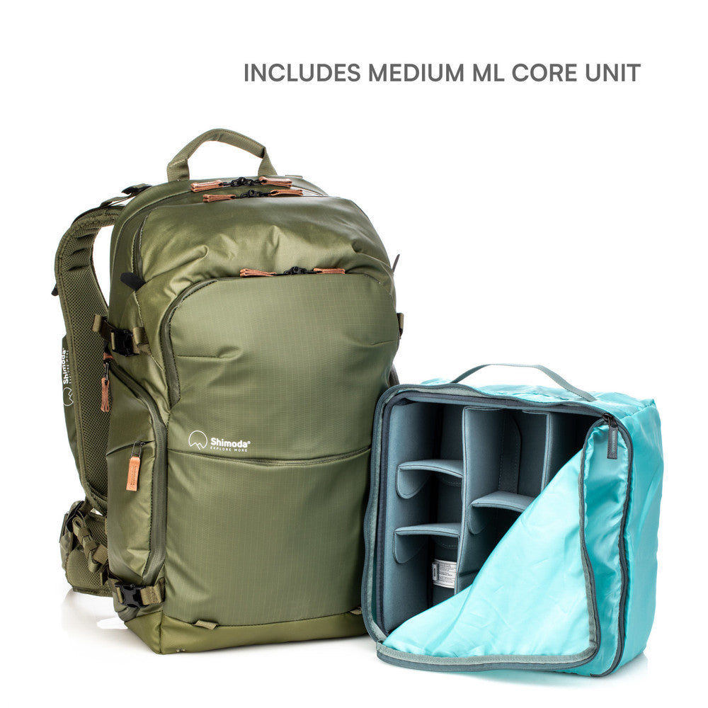 Shimoda Explore V2 30 Women's Starter Kit (Med Mirrorless) Backpack – Teal