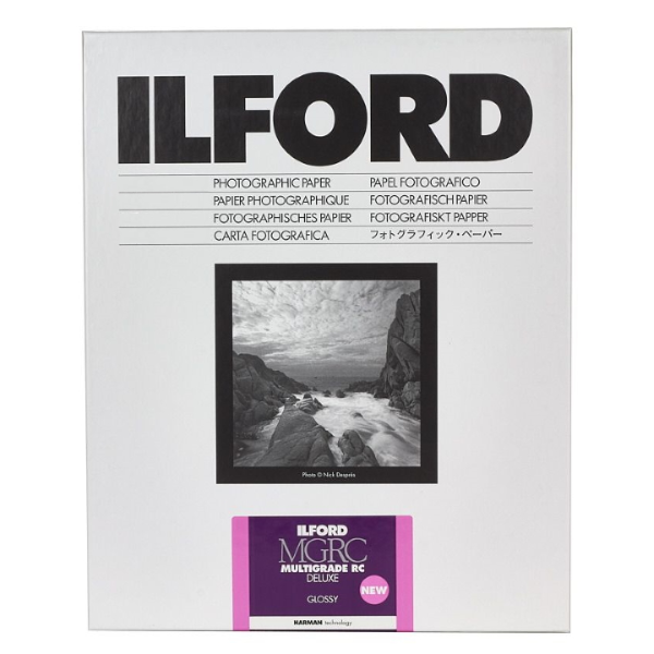 Ilford Multigrade Deluxe Gloss 4x5inch 25 Sheets MGRCDL1M