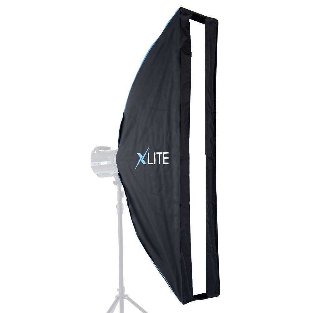 Xlite 30 x 140cm Pro Umbrella Strip Softbox with Grid & Mask for Elinchrom
