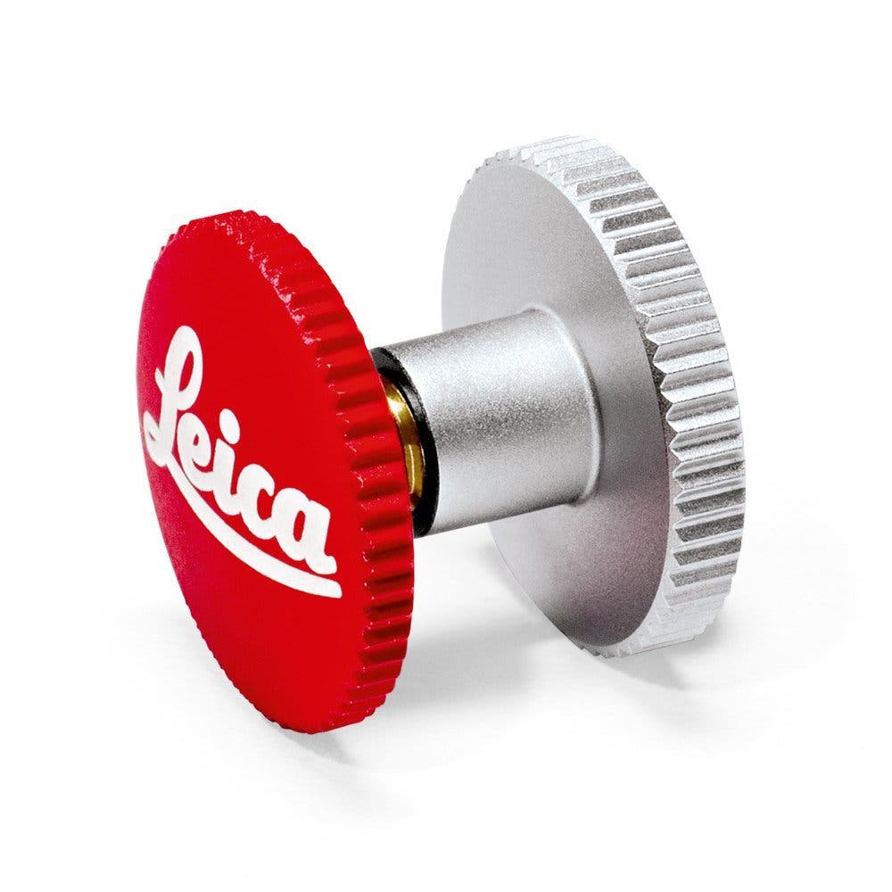 Leica Soft Release Button for M-System Cameras (Red, 0.3 inch)