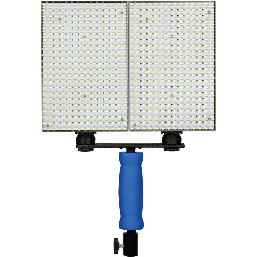 Ledgo 308 LED Bi-Color On-Camera Light Set with Handle (2-Pack)