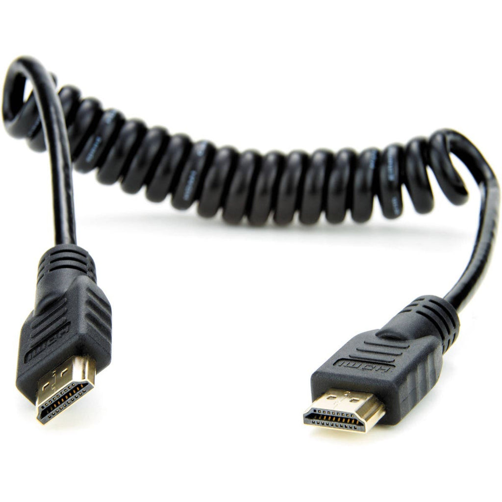 Atomos Coiled Full HDMI to Full HDMI Cable (30cm-45cm) 