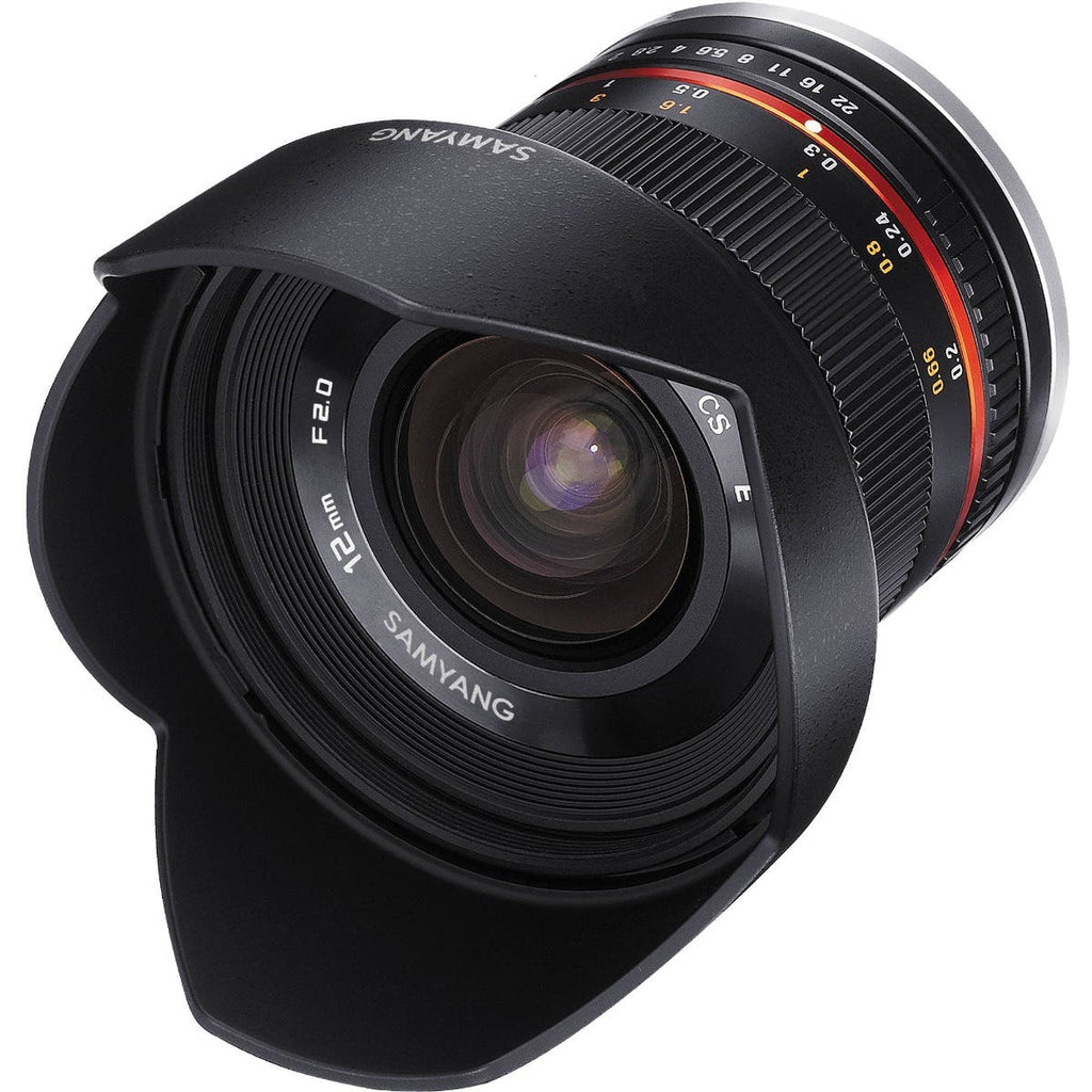 Samyang 12mm f/2.0 UMC II NCS CS Lens for Sony E-Mount (APS-C) (Black)