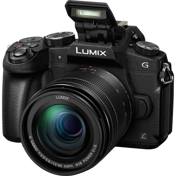 Panasonic LUMIX G90 Mirrorless Camera Black with G 12-60mm  f/3.5-5.6 ASPH Lens