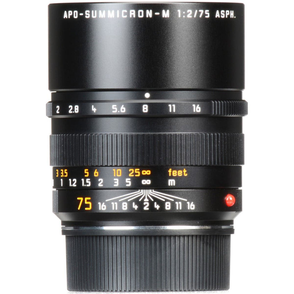 Leica APO-Summicron-M 75mm f/2 ASPH. Lens (Black)