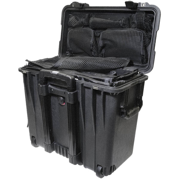 Pelican 1440 CINEGEARS Case with Padded Dividers and Lid Organizer (Black)
