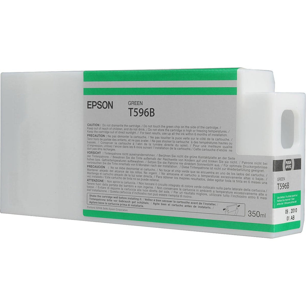 Epson T596B00 Green UltraChrome HDR Ink Cartridge (350 mL)