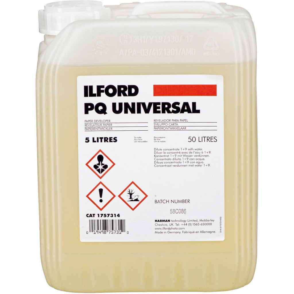 Ilford PQ Universal Paper Developer, 5 Liter