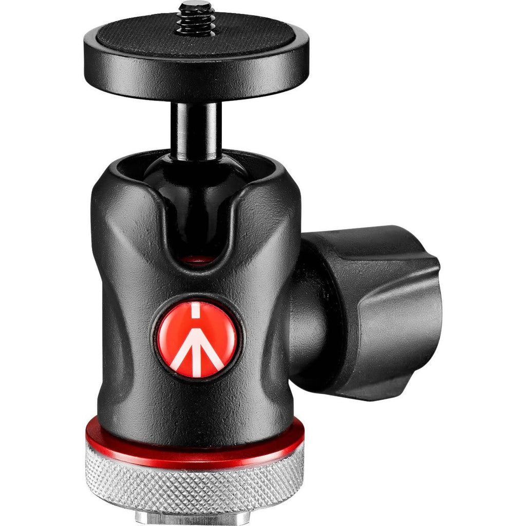 Manfrotto 492 LCD Micro Ball Head with Cold Shoe (MH492LCD-BH)