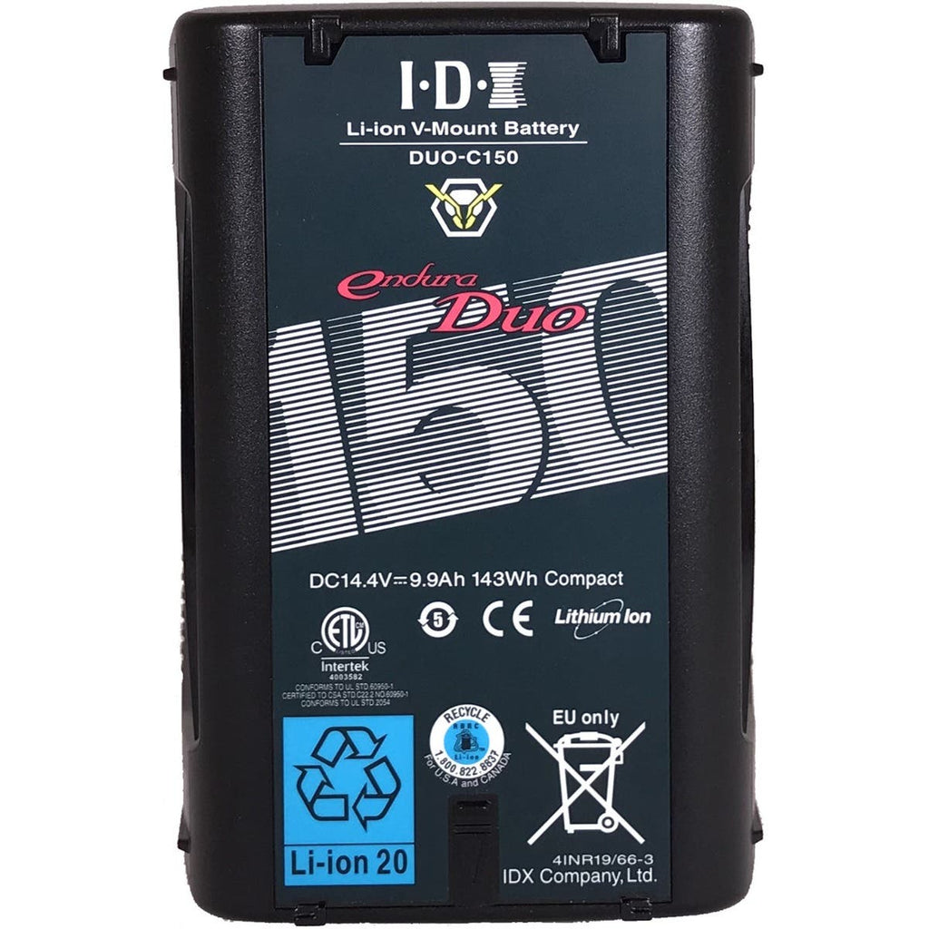 IDX System Technology DUO-C150 143Wh High-Load Battery with D-Tap Advanced, Standard D-Tap & USB Port