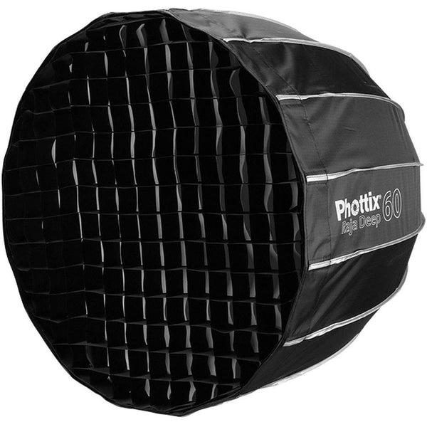 Phottix Raja Deep Parabolic Softbox with Grid (24inch)