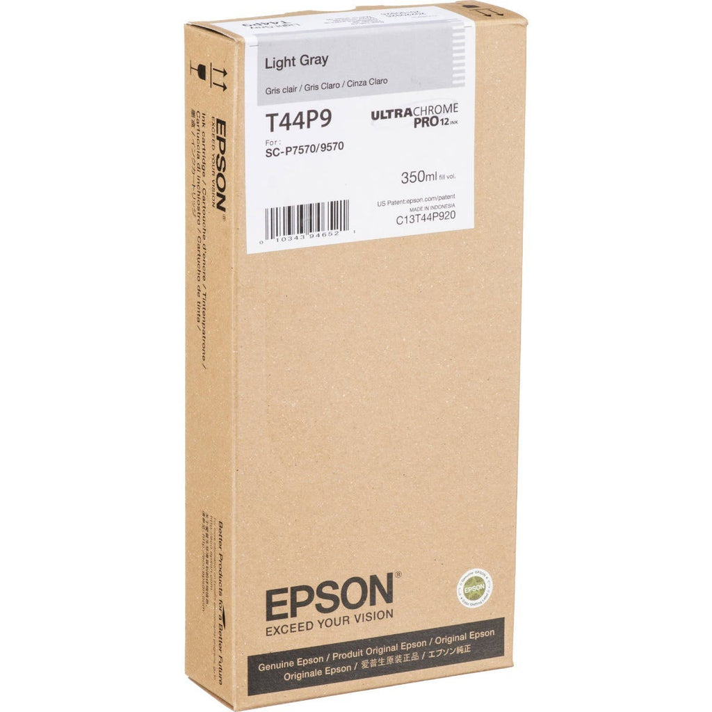 Epson UltraChrome PRO12 Light Gray Ink Cartridge (350mL)