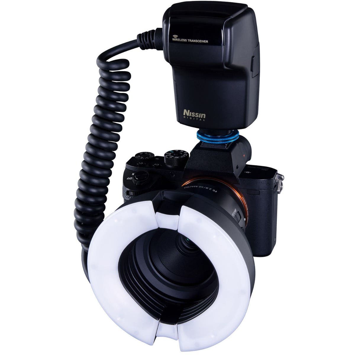 Nissin MF18 Macro Ring Flash for Sony Camera Electronic