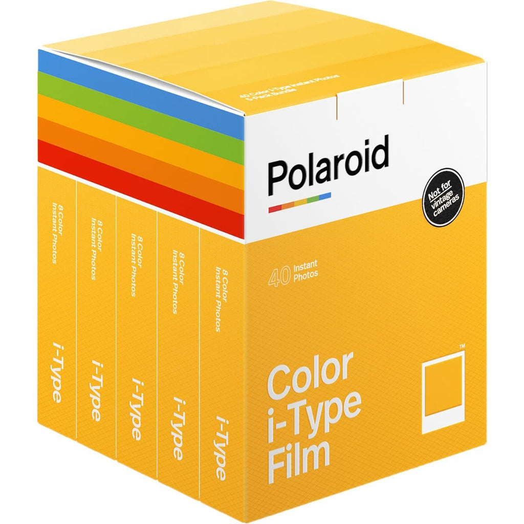 Polaroid Colour i-Type Instant Film (5-Pack, 40 Exposures)