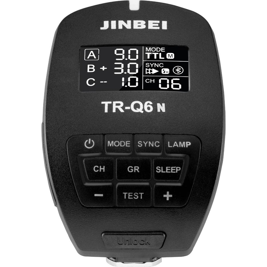 Jinbei TR-Q6N Bluetooth TTL Trigger for Nikon DSLR
