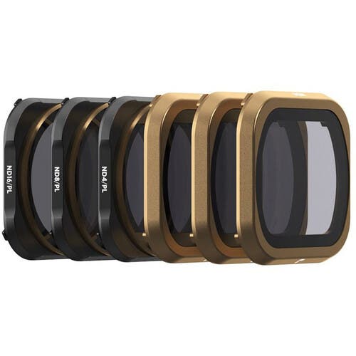 PolarPro ND4 Graufilter Für DJI Mavic Pro – 2 Blendenstufen, Leichtes Aluminium