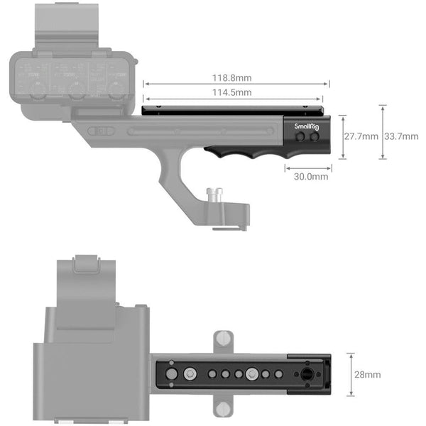 SmallRig Extension Rig for Sony FX3 XLR Handle