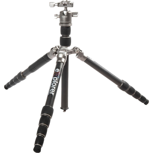 Explorer Photo & Video TX-VK Voyager Carbon Fiber Travel Tripod with Ball Head and Monopod